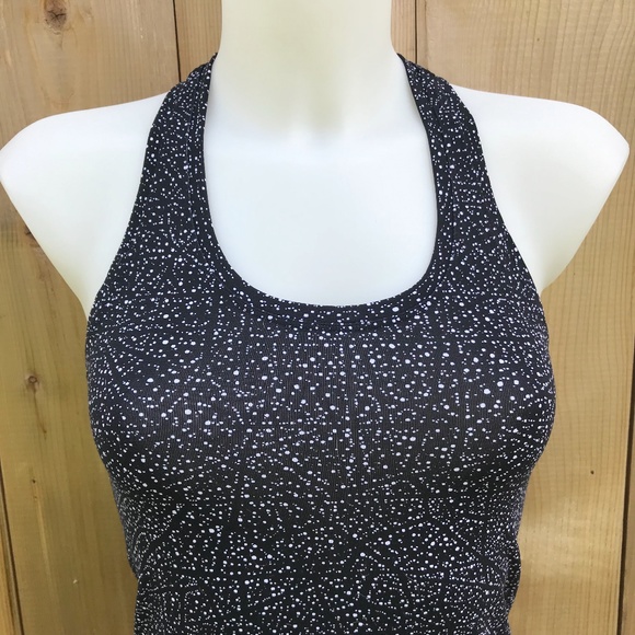 Lululemon black/white racer back tank size s - Picture 3 of 7